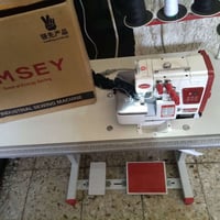 ماكنه جمسي اصلي 5 خيط وتشتغل 3 مكينه نضافه ميه بلميه كارتون بعده وياها...