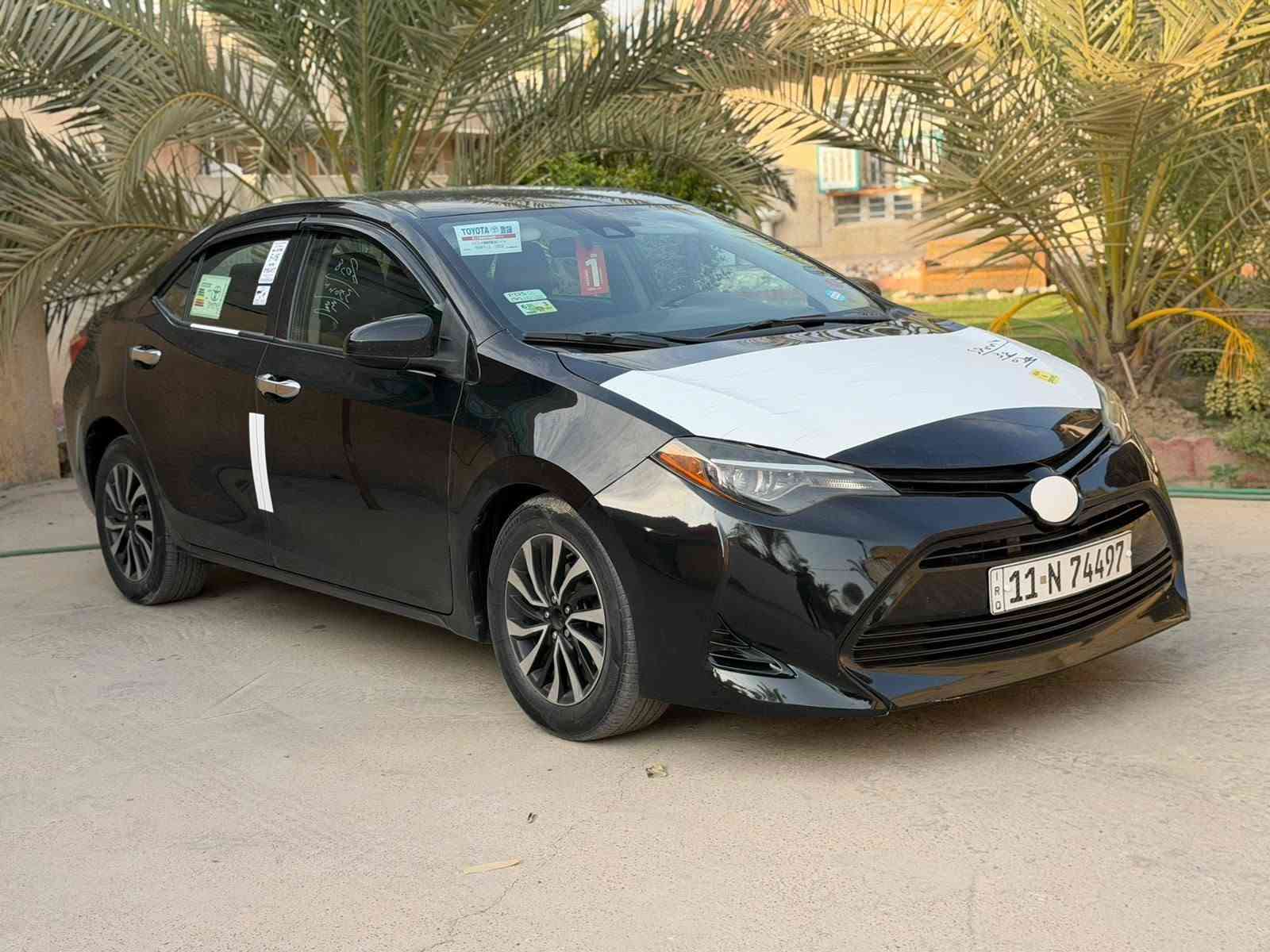 للبيع فقط بدون مراوس
كورلا موديل 2019 رقم بغداد 
كير مكينه تبريد حداديه مكفول 
السياره مكفوله كفاله عامه 
عدا اصبع بارد بالبنيد سونار مرفق مع الصور 
السعر 127 عنواني ديالى ناحية جديدة الشط قرب الراشديه مال حسينيه للاستفسار ***********
