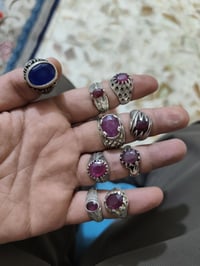 ياقوت افريقي المحبس البنص بي 20 غرام كلهن للبيع مابيع مفرد 07829386472