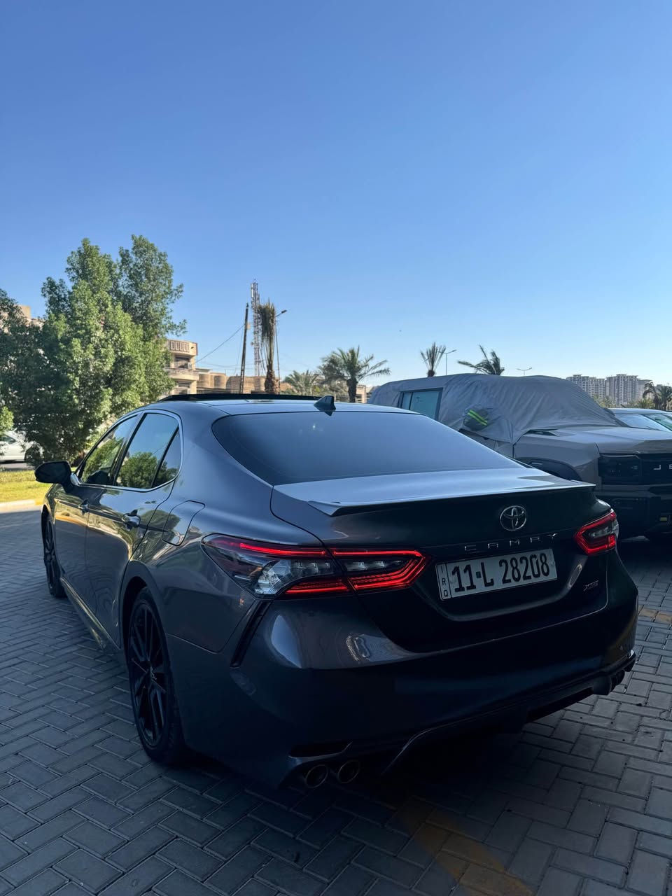 كامري موديل 2022 وراد امريكي بانزين

فول مواصفات xse

بصمة

بصمة ابواب 

تشغيل عن بعد 

رادارات امامي خلفي جوانب

بنراما

كشنات كهرباء جلد احمر

كشنات تدفئة

اشاير بالمري

هيترات مري

سماعات jbl

دمام خلفي

اوتو هولد 

تحديد مسار

نقطه عمياء

قيادة ذاتية

سايد بريك بصمه

شفتات بالستيرن

سبورت 

لايت زنون LED

الحادث جاملغ وبنيد 

للاستفسار ***********

العنوان بغداد حي الجهاد بغداد, العراق
