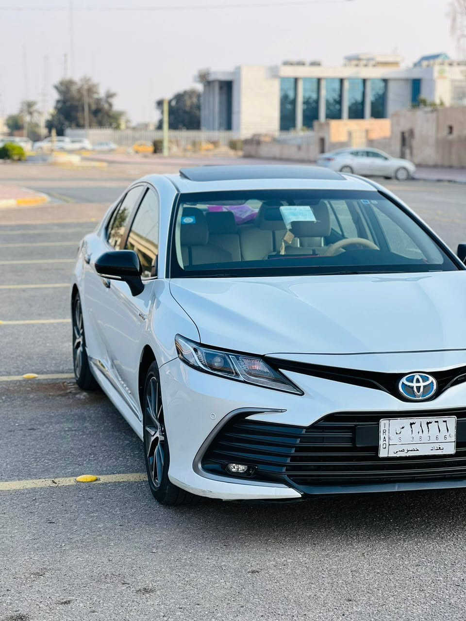 كامري هايبرد موديل ٢٠٢٣ ضرر باب صبغ خلفي وله السايق موشيه ١٠٠ ألف رقم بغداد مدار ثاني يوم ٢١٠ وبيها مجال مكان السياره كربلاء. طويريج ***********

