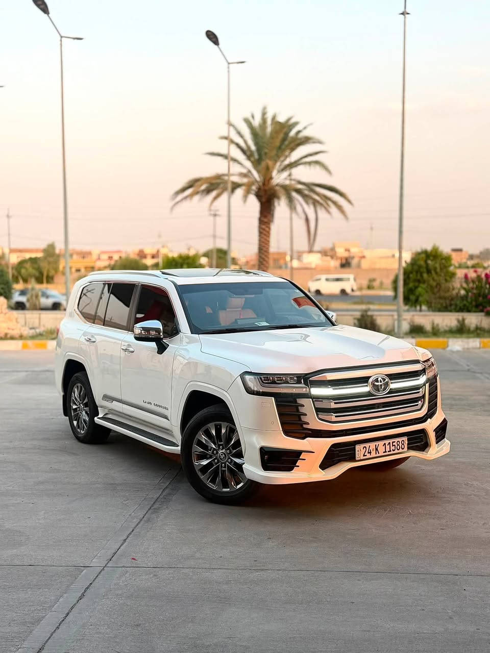 لاندكروز 2023
ليمتد vx شركة ساز درجة اولا
السعر 645$
لمواصفات معروفة 
كراسي تدفه وتبريد خزن ميموري كراسي لخلفيه كهرباء رادار امامي تحديد مسار 4 كامرات لبواب شفط 
لكيلومتر 80 الف
6سلندر تنفس طبيعي 
لعنوان كركوك
لموبايل
***********
