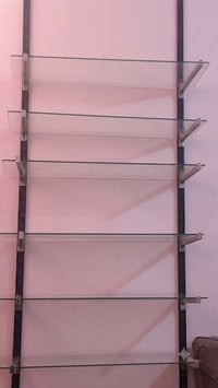 السلام وعليكم رفوف كزاز عدد8والحدايد3 للبيع 07715764820