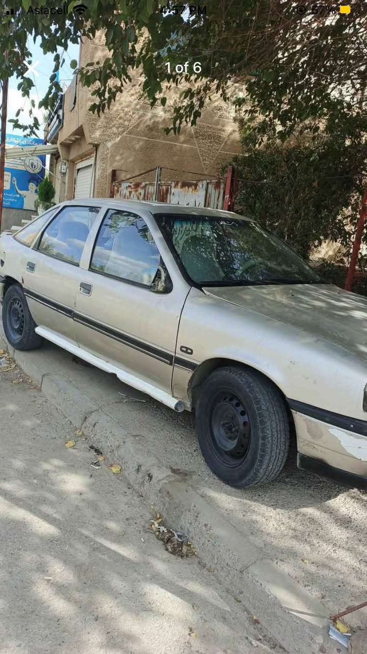 ئوپل فكترا 1991 علوج علوج 
مه كينه 20 ئه وروپي قه باغ ره ش 
گيرو مه كينه به شه رتي فيتر 
كاره بايي مه زبوته 4جام كاره با 
سه ياره كه كه فيلي مالي دزياري پاره ي كه سي تيا نه بي 
نرخي 9گه لا قفل قفل السليمانية, العراق

نص مكتوب في الصور:
- Asiacell 4:57 PM 57% 1 of 6
- Asiacell 4:57 PM 57%
- 2 of 6