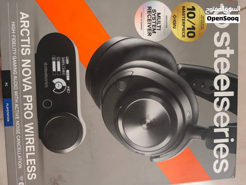 للبيع: سماعة SteelSeries Arctis Nova Pro Wireless
السماعة بحالة ممتازة، استخدام أقل من 6 أشهر، وتشتغل بدون أي مشاكل. البلوتوث وجميع الوظائف شغالة بشكل طبيعي كل قطع موجودة. 

الملاحظات:

- غطاء المغناطيس الخاص بإحدى السماعات (Magnetic Ear Plate) مفقود.

- تحتاج تحديث Firmware عن طريق لابتوب، لكن ما عندي لابتوب حتى أسوي التحديث. غير هذا، السماعة تعمل بشكل طبيعي.

رقم واتساب: ***********
