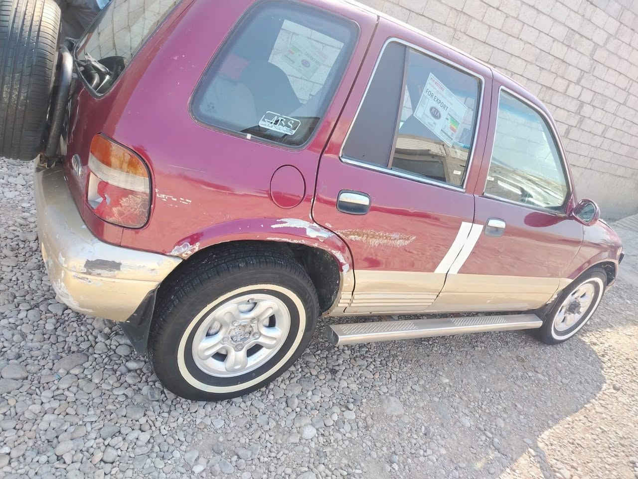 السلام عليكم سيارة سبورتج مديل ٩٥ رقم بغداد مشروع وطني سنويه٢٨ مكينه وكير مكفولات كير اتماتيك محرك 2000 فورويل  كهربائيات كله شغاله صدر جديد السعر ٣٥ بيه مجال بسيط للشراي بي خير ويدللً بدون تعليق المايشتري لا يعلق العنوان ديالئ كنعان الرقم ***********
