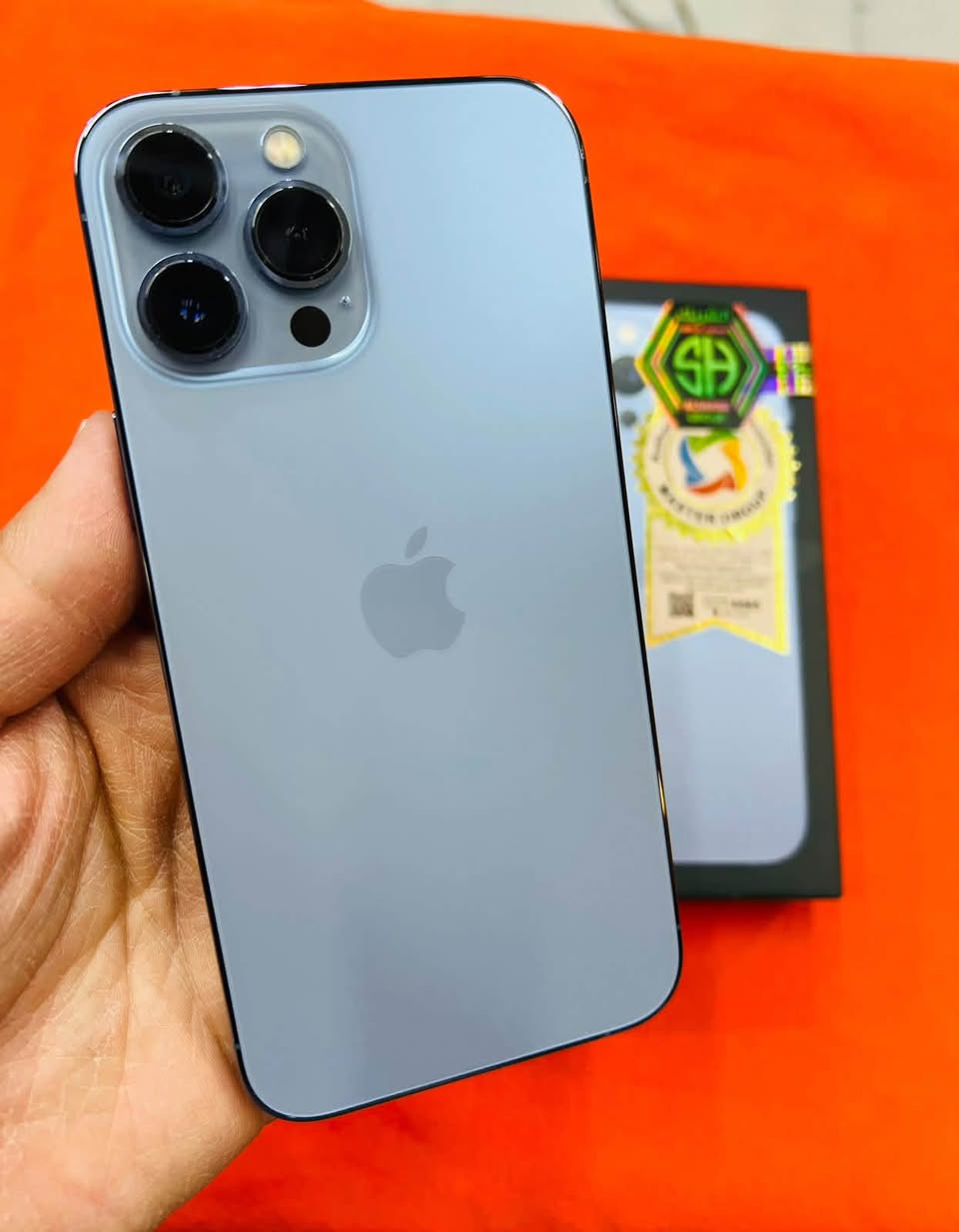 iPhone 13 pro max 
بطارية 84 ذاكرة 256 ضمان سنة ونظيف جدا ١٠٠٪؜ نظافته مع كامل الملحقات تريد السعر ادخل على الخاص اكتب تم يجيك مباشرة 💙 وشعندك للبيع او مرواس نشتري كلشي عنواني النجف ***********
