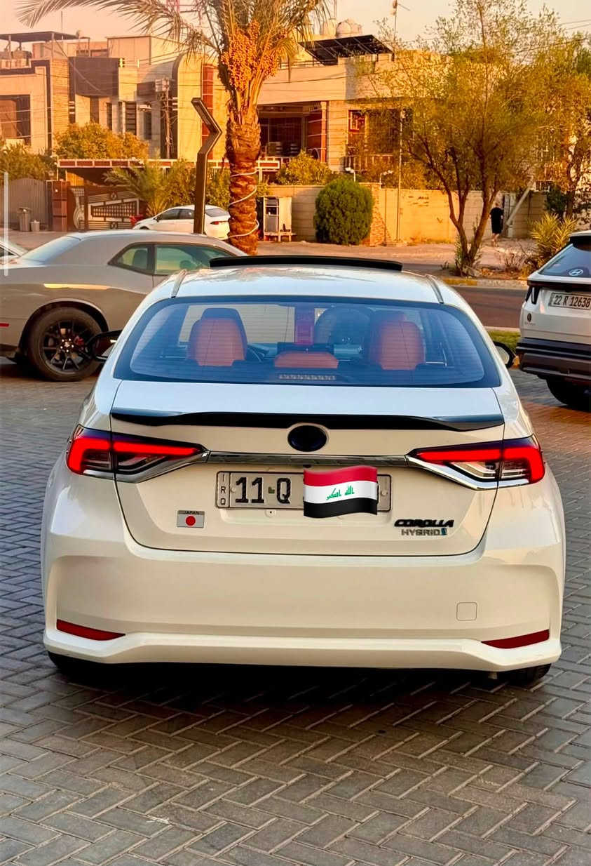 السلام عليكم للبيع
للبيع تويوتا كورلا هايبرد شكل الخليجي 
موديل 2024
العلامه الزرگه الوجبة الاولى فول مواصفات 
داخل مشمشي 🧡 كشنات 2 كهرباء 
كفالة عامة من الصبغ والتبديل والحالوب
بيها فقط PDR ٣ اماكن صغار 
ماشيه 28 لف كيلو 
سياره جديده
رقم بغداد بأسمي شخصياً تحويل مباشر 
السعر 148 وبيها مجال بسيط 
للاتصال *********** 
مكان السياره بغداد حي الجهاد حي الحسين
