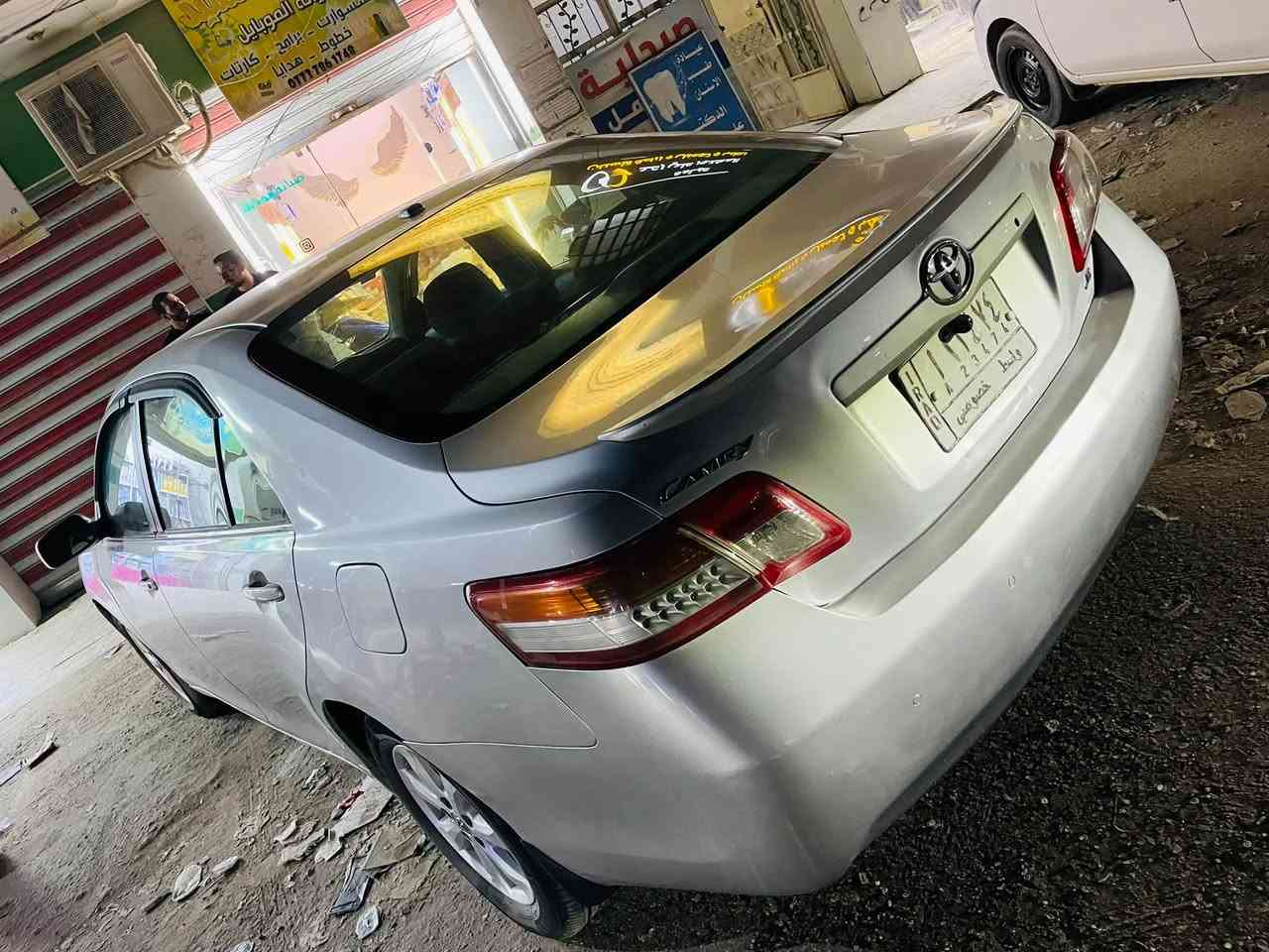 كامري 2011 رقم واسط بأسمي
مابيها ضرر صبغ باب فقط 
جاهزه بدون نقص 
السعر 115 وبيها مجال 
مكان السياره بغداد التاجيات
