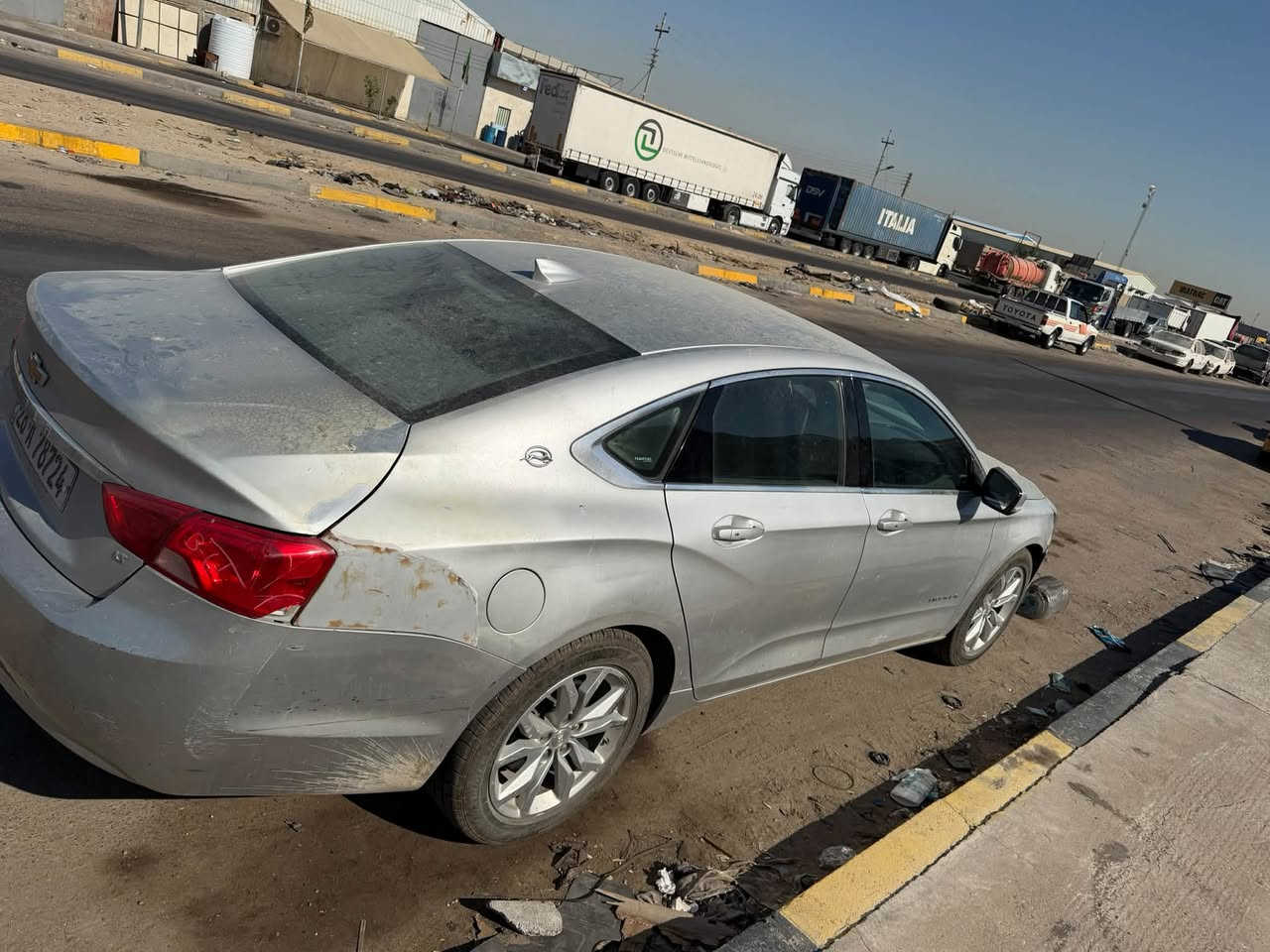 سلام عليكم أمبالا مديل 2019
السياره كير محرك جدد حاويه 
ترايك بيها 200 وين متريد لكن بيها
ملاحضات بدي هواي وملاحضات كهربائيه قليل البدي شوف العين والكهربائيات بيها حساس الزاويه عاطل ومشتريله مال تفصيخ 
تجي بس تشده وكتف راديو عاطل البقيه كله سليم وشغال السياره مكانها البصره 
السعر:-84 قابل للتفاوض 
اما تحويل السيارة رقم جديد وهزه جديده واتكفلك بتحويل يمتى ما يعجبك 
رقم الهاتف :- ***********
صور الحادث مرفقه

نص مكتوب في الصور:
- Free bid history copart and iaai » Chevrolet » Impala » Chevrolet Impala Lt 2019 Silver 3.6L 6 vin: 2G11Z5S34K9117709
- Chevrolet Impala Lt 2019
- Silver 3.6L 6 vin:
- 2G11Z5S34K9117709
- Final bid: $1800
- Auction: Copart SOLD
- Lot number: 49643009
- Date of sale: 22.01.2020
- Year: 2019
- en.bidfax.info
- Free bid history copart and iaai » Chevrolet » Impala » Chevrolet Impala Lt 2019 Silver 3.6L 6 vin: 2G11Z5S34K9117709 Chevrolet Impala Lt 2019 Silver 3.6L 6 vin: 2G11Z5S34K9117709 Final bid: $1800 Auction: Copart SOLD Lot number: 49643009 Date of sale: 22.01.2020 Year: 2019 en.bidfax.info
- 3:37 74 Free bid history copart and iaai » Chevrolet » Impala » Chevrolet Impala Lt 2019 Silver 3.6L 6 vin: 2G11Z5S34K9117709 Chevrolet Impala Lt 2019 Silver 3.6L 6 vin: 2G11Z5S34K9117709 BidFax.info Final bid: $1800 Auction: Copart SOLD Lot number: 49643009 Date of sale: 22.01.2020 Year: 2019 en.bidfax.info