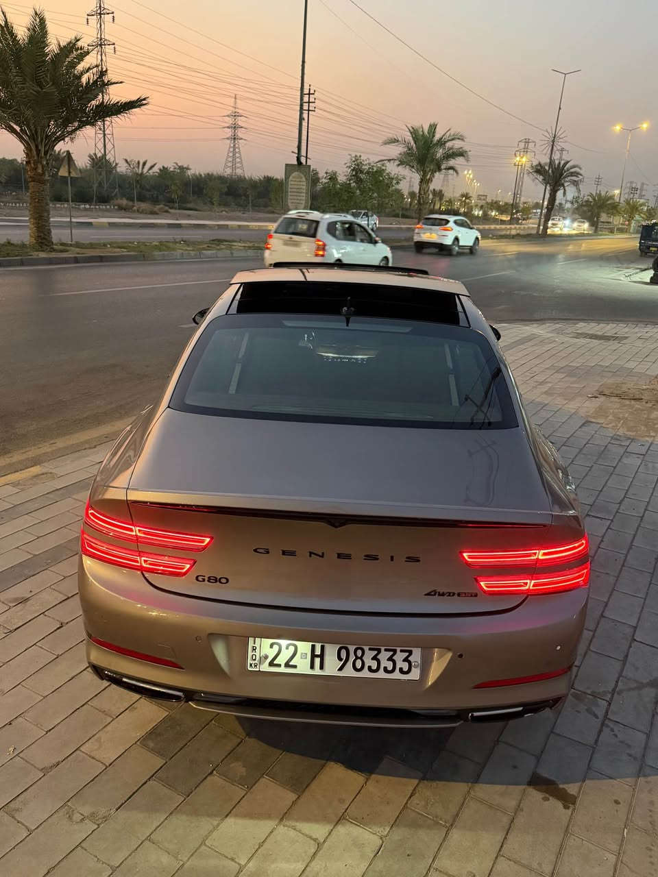 🔥سعر مناسب جداً جداً 🔥💰
✨‏ Genesis G80 2021✨
✨جينسز جي 80 موديل 2021✨

🔵 الملاحظات 
* المسافة المقطوعة 46 ميل
* حجم محرك 6 سلندر ٣.٥ توين توربو🚀
* لون سيارة ذهبي و داخل سيارة لون نيلي و قهوائي

💥 ضرر 5 قطع صبغ سيارة بجم كبس و خلف كبس خمس قطع صبغ حادث صطحي

🟠 مواصفات
* بانوراما
* كاميرة خلفي دوارة
* صندوق شفط
* كشنات امامي تدفئة + تبريد
* داخل دشبول و بيبان Ambid Light
* تشغيل عن بعد
* بردة خلفي + بيبان
* سيستم صوت سماعات 
* ابواب شفط 
* رادار امامي خلفي 
* حساس امامي خلفي 
* اربعه دسك 
* جنطه كهربائي شفط 
* كير ماوس 
* موس تحكم بل شاشه 
* تبريد بيانو 
* كراسي تدفئه تبريد 
* ستيرن تدفئه تبريد
* بردان ابواب 
* بردا خلفيه كهرباء عل بك
* كامرا خلفيه
* بانو رامه
* لايت زنون 
* مري قلاب 
* اشاير بل مري 
* كرسي كهرباء سائق وراكب 
* تخم تاير جديد 
* سيارا جديدا 
✨وبعد بيهة هواي مواصفات ما مذكورا

📍 مكان السيارة النجف الاشرف / الكوفة
☎️ رقم صاحب السيارة
***********

جينسز جي 80 موديل 2021
مكان السيارة النجف الاشرف / الكوفة
رقم صاحب السيارة
***********
السعر 227ورقة و بي مجال بسيط للشراي النجف, العراق
