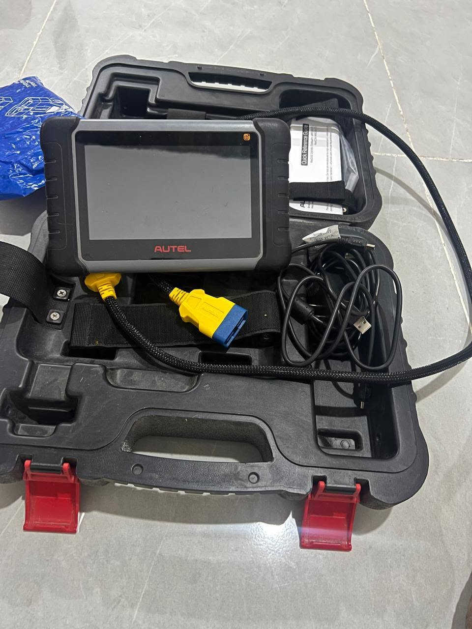 *للبيع جهاز فحص وبرمجة السيارات الأصلي*
*AUTEL MaxiPro MP808*

جهاز غني عن التعريف، مال شركات ومحترفين، يفحص جميع انواع السيارات الامريكي والكوري والياباني والالماني والصيني.

*المواصفات:*
✅ فحص شامل لجميع العقول - Engine / Gear / ABS / Airbag
✅ برمجة مفاتيح، برمجة حجر البيئة، برمجة الثروتل
✅ سيرفس كامل - ريست دهن، سفايف، بطارية، سكان، DPF
✅ شاشة لمس 7 انج، 
✅ الجهاز بعده بضمان التحديث
✅ يجي مع الجنطة والوصلات الاصلية

*حالة الجهاز:* نضيف جداً، استخدام قليل 

 [ السعر  مناسب ] 
*المكان:* الشرقاط - صلاح الدين / يوجد توصيل لجميع المحافظات

*للاستفسار والتواصل واتساب - اتصال:*
📞 [ *********** ]
