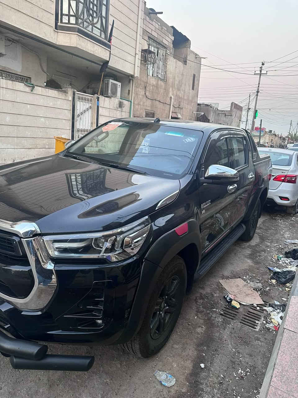 السلام عليكم

للبيع

تيوتا هايلوكس TRD موديل 2023

ساز اصلي

حجم المحرك سته سلندر V6 بانزين

ماشيه100الف

فول مواصفات

مكفول من الصبغ و التبديل و الكير و المحرك فقط يوجد بارد بل باب الخلفي مصور قليل 

رقم شمالي ( وكاله او تحويل)

السعر360 بيه مجال

مكانها البصرة
***********
متواجد وتساب
