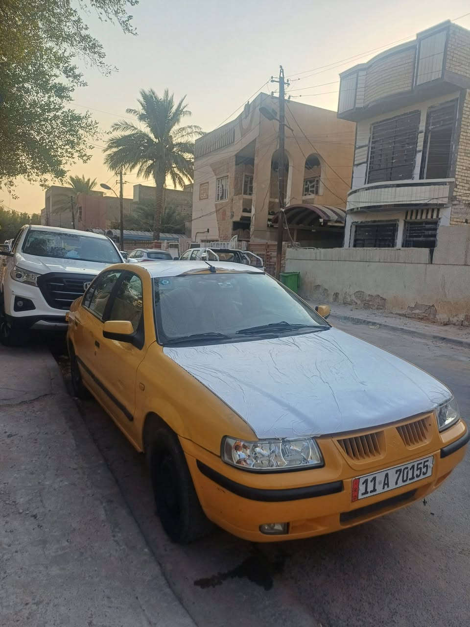 سمند ناطق للبيع
مديل 2012
رقم نكليزي 
مكينة كير تبريد مكفولات 
السيارة خير من الله ونشطة مصفرة هية وغرامات 
تحويل ثاني يوم هزة جديدة 
مابيهة صبغ وخياس بس بالدوسة على كد شبر 
السعر 33 ورقة وبيهة مجال 
مكان السيارة بغداد الجديدة 
***********
