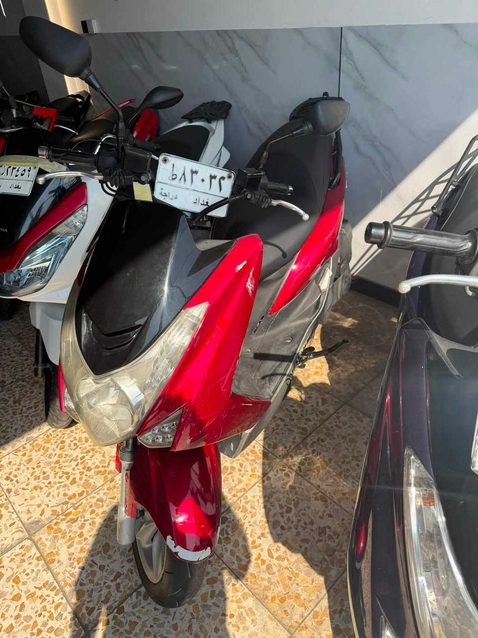 معرض الواثق لتجارة الدراجات النارية 
متوفر ياماها ماجستى اس رقم بغداد 
مشروع وطني تحويل مباشر 
العنوان بغداد شارع فلسطين الضلال 
السعر 16 ورقة ونص وبيها مجال حك الجية
***********
***********
