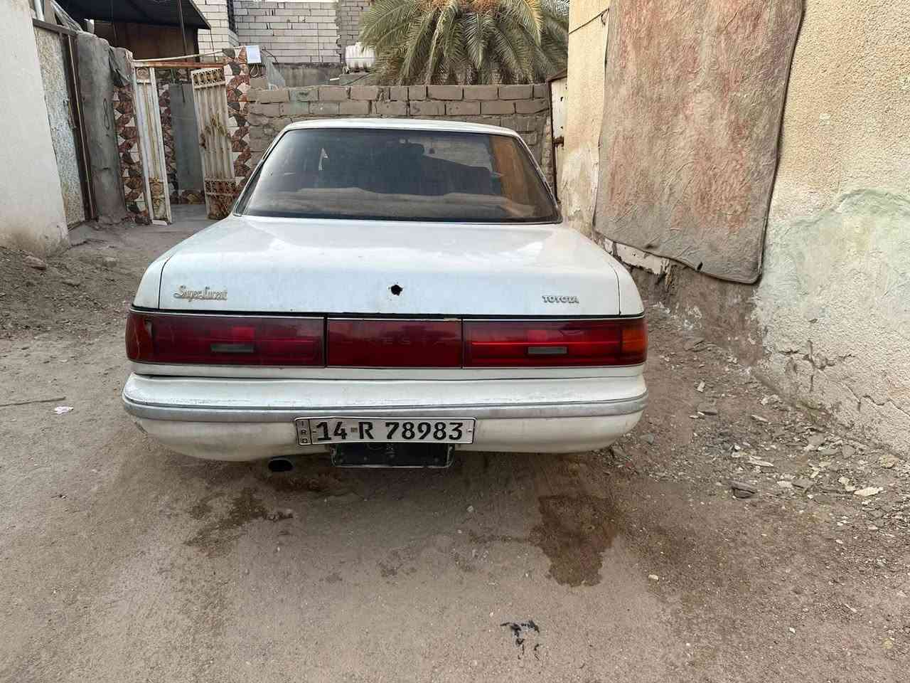 سياره كرسته للبيع موديل 91 مكينه vvt  تبريد شغال حدادين وتايرات نظيفه سنويته بأسمي توني جددتها تنتهي بسنة 2030 
سعرها 50 وبيه مجال للشراي مكان ناصريه مركز ***********
