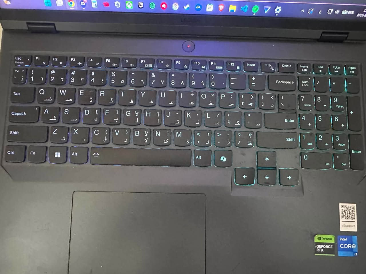 ليجن برو 5 • RTX 4060 • نظيف يشبه الجديد