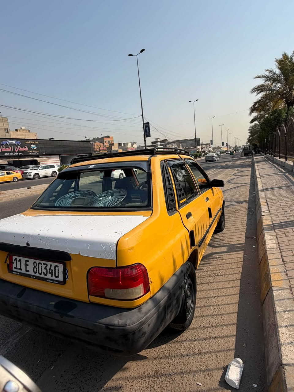 سلام عليكم للبيع سايبا ١٢  بغداد رقم نكليزي بسمي مصفرا هيئه وغرامه هزه جديده تحويل مباشر مكينه وكير خير من الله لا تبخير ولا تنقيص مكاني بغداد الكاضميه  سعر22 رقمي***********
