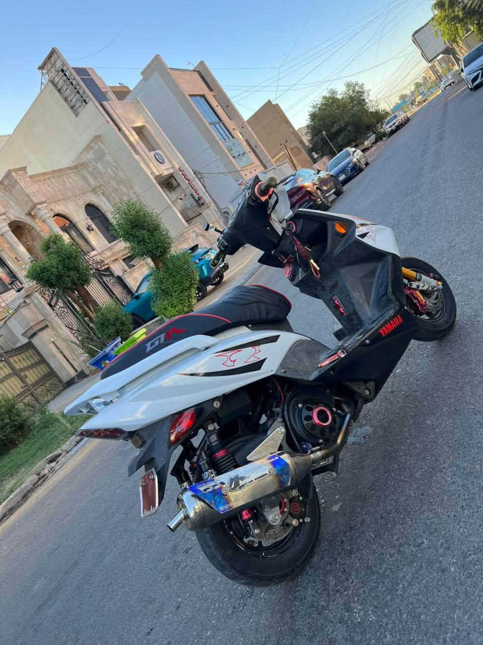 سلام عليكم GTR للبيع او مراوس وفرق وركز بل غراض وباسعار السوك يله تخابر لوتي تحب تسولف لتخابر مكان الدراجه شارع حيفا  واتساب وخط متواجد *********** الدراجه ملغومه غراض بيه ويل cnc الوحيد بل عراق وهوازن وفج هم وحيدات بيه براغي رياضيه ١٣٥ برغي وكلهن مختلفات وباقي غراض الدراجه كدام عينك السعر اتصل او واتساب والتوفيق للجميع 🤍🤪 وبرغي تجاري مابيه
