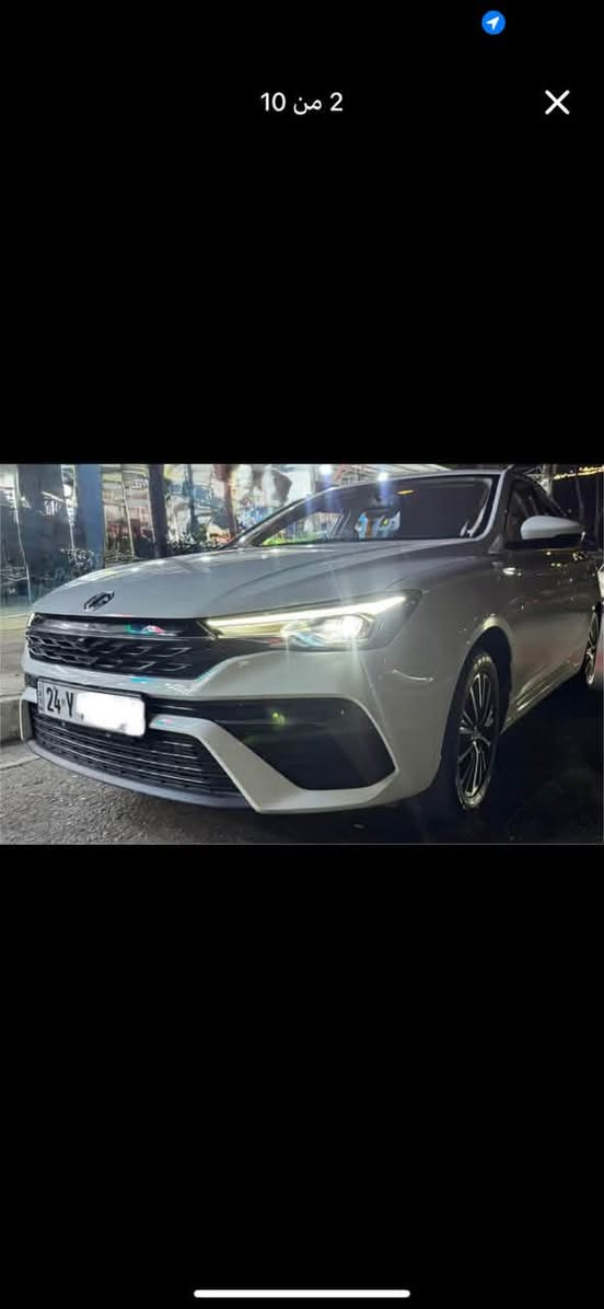 Mg 5 بلص 
موديل2025
سیاره ماشيه فقط 6 الف كيلو متر 
ضمان الشركه

بصمه

ويل كروم

حساس خلفي

کامیره

بريك بصمه

داخل كريمي

كيرو محرك تحويل و غرامات شرط

تبريد مركزي

شاشه كبير

اوتو هولد

***********
مكان سياره دهوك/موصل
