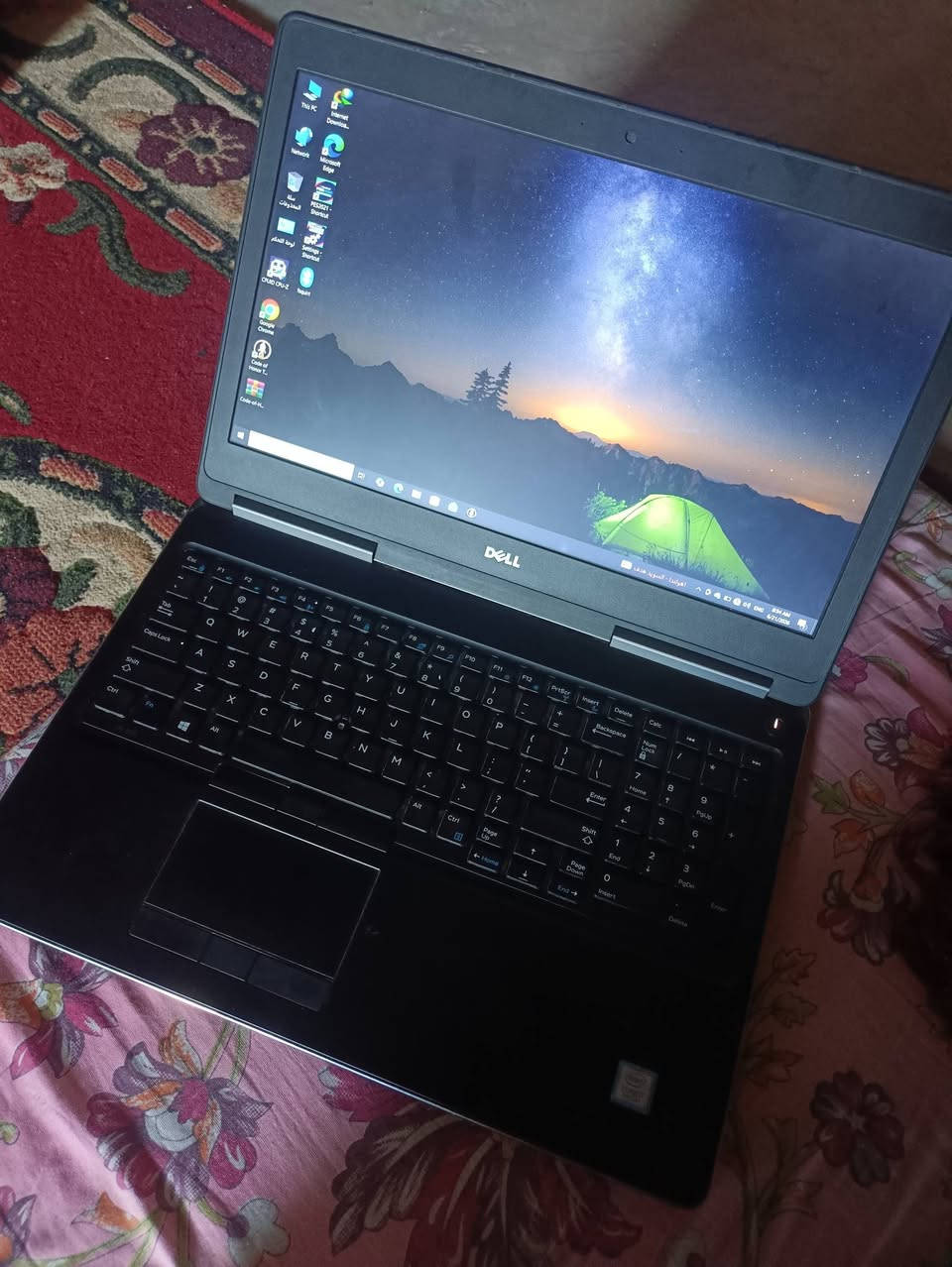 السلام عليكم لابتوب للبيع مصممه للشغل الهندسي والالعاب
Dell Precision 7520 

المعالج: Intel Core i7-7700HQ (4 أنوية / 8 خيوط)

الرام: 16GB DDR4 2400MHz

كرت الشاشة: NVIDIA Quadro M1200 4GB

كرت مدمج: Intel HD Graphics 630

التخزين: 256 ssd m2 +

500HDD

النظام: Windows 10 Pro 64-bit

شاحن 180 واط +ماوس

مكاني ديوانيه واتساب ***********
السعر 280 الف بي مجال بسيط

