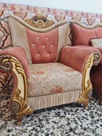 تخم ملكي👑 عشر مقاعد متكون من 5قطع تخم جديد مستخدم قليل سفنج ضغط عالي ك...