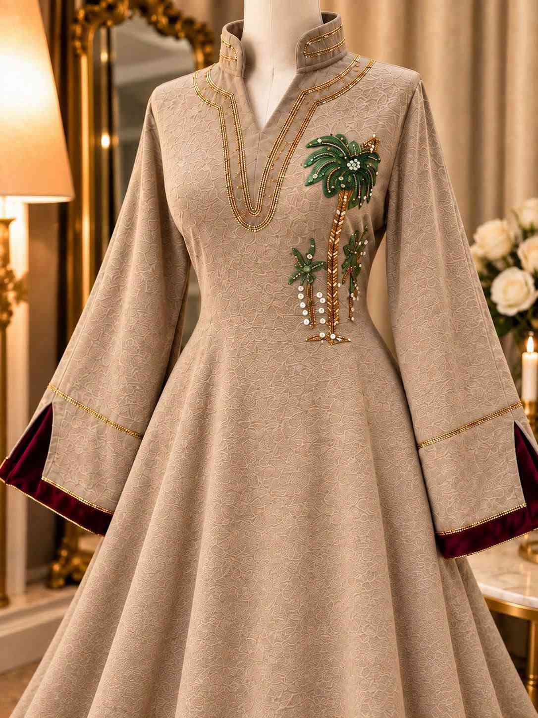 دراعة صوف • كويتي • مقاسات L-3XL