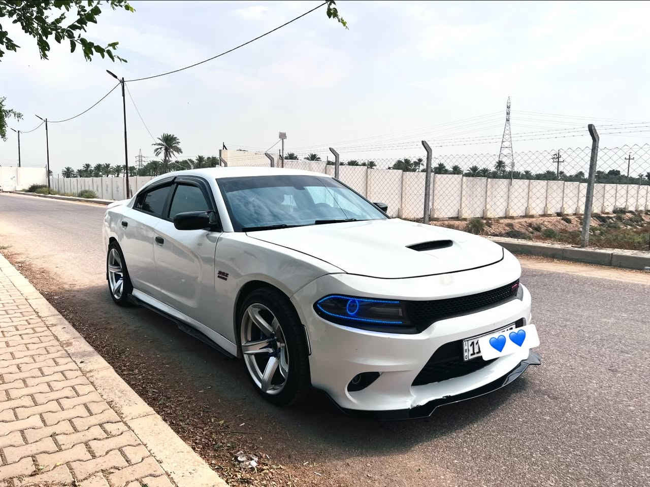 SRT • هيمي ٥٧٠٠ • حادث قدام