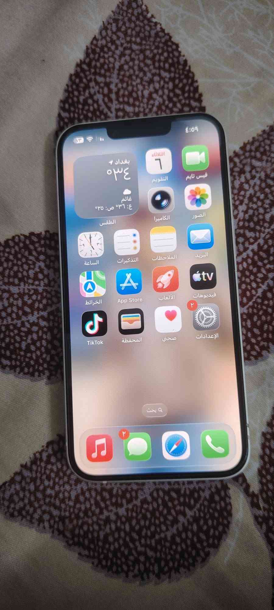 ايفون 13 • بطارية ٧٧٪ • مدينه الصدر
