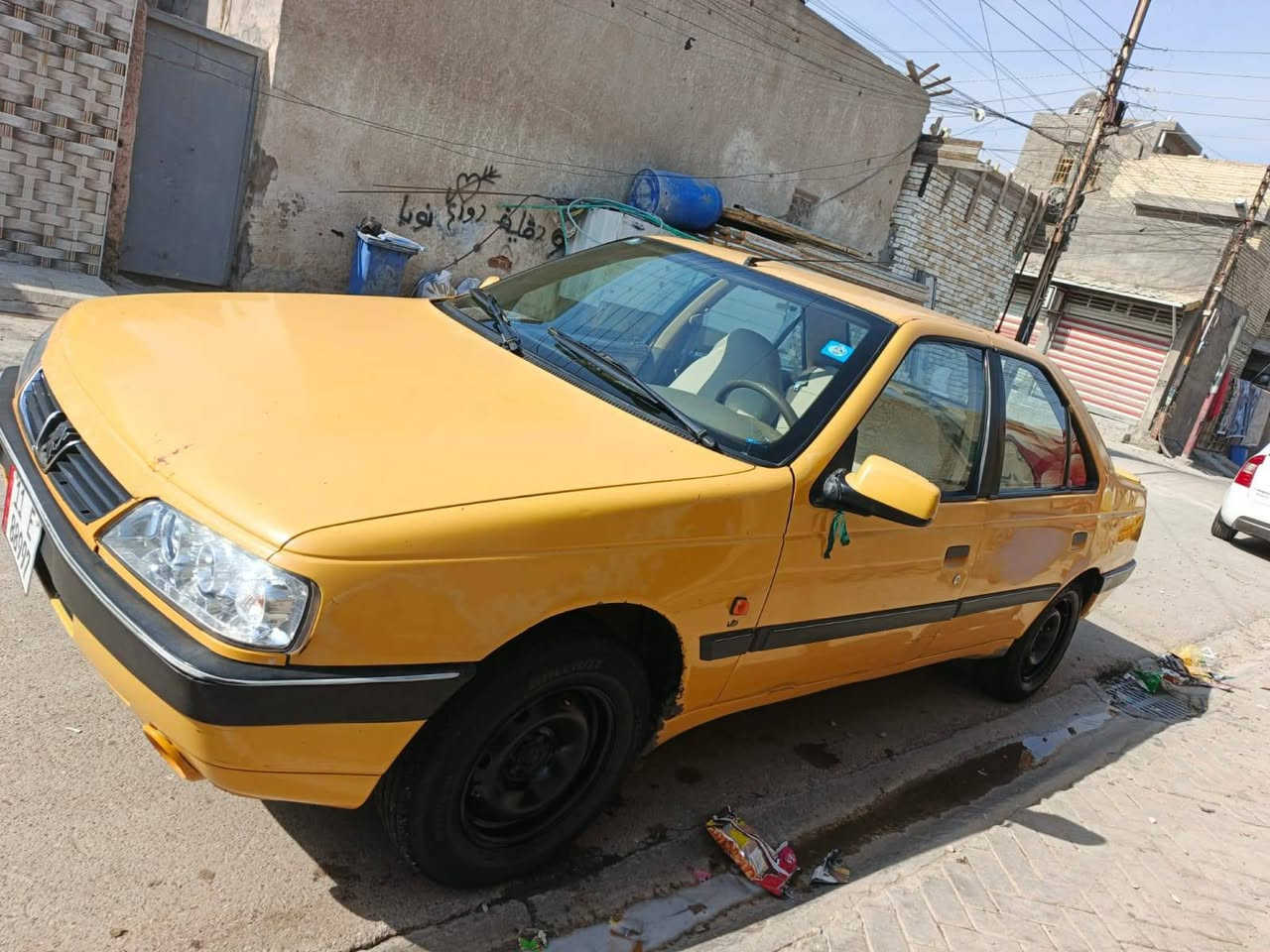 بيجو 405 لبيع مديل 2013 كير ومكينه مكفولات هيءه وغرامات مصفره رقم جديد سنويه لحد 2029  مكان مدينه الصدر سعر ٣٠ وبيه مجالي لي شراي
***********
