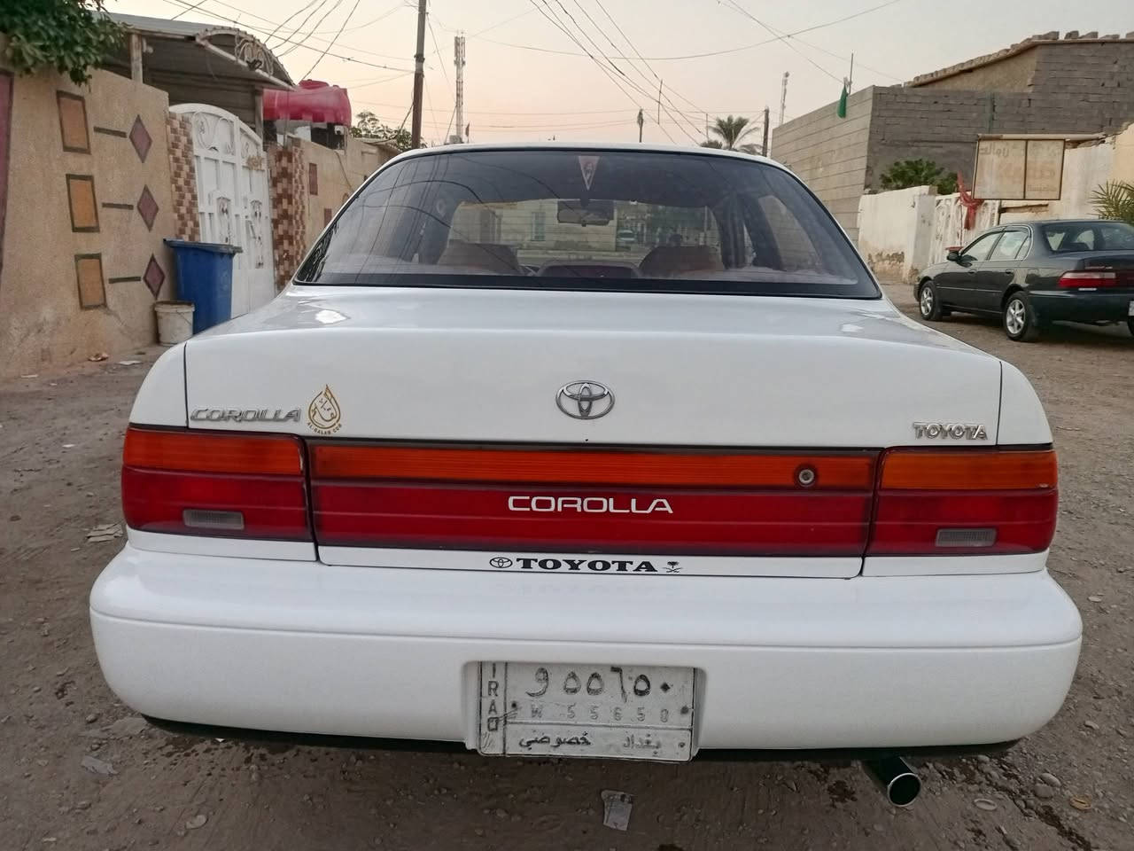 السلام عليكم كورله للبيع موديل 94رقم بغداد سياره مكفوله كفاله عامه ماعده الصبغ مكينه كير حداديه جاهزات تخم تاير  تبريد شغال مكان واسط النعمانيه ***********
