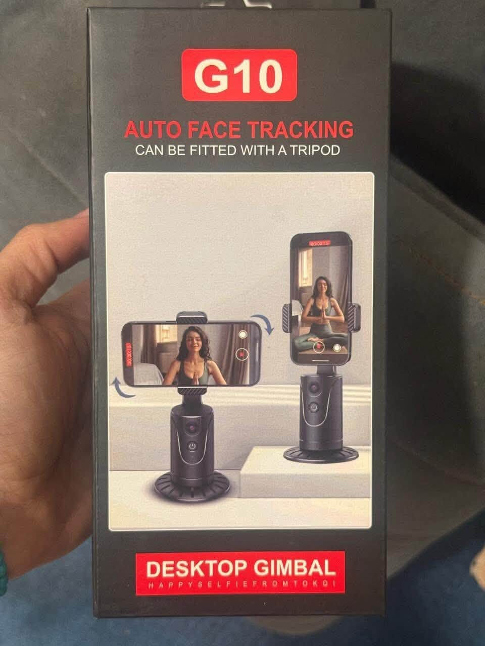 🔥 حامل موبايل ذكي G10 – يتابعك وين ما تروح!

📱 تريد تصور بدون ما تمسك الموبايل؟
هذا الجهاز راح يخليك تصور بروحك وبدون مساعدة!

✨ المميزات:
• 🎥 يتحرك 360 درجة ويتابع وجهك تلقائياً
• 🤖 تقنية تتبع الوجه (AI)
• 🔄 مناسب أفقي وعمودي
• 📌 يركب على ترايبود
• 🔋 خفيف وسهل الاستخدام

💰 السعر: 15.000  دينار فقط

‭***********‬
