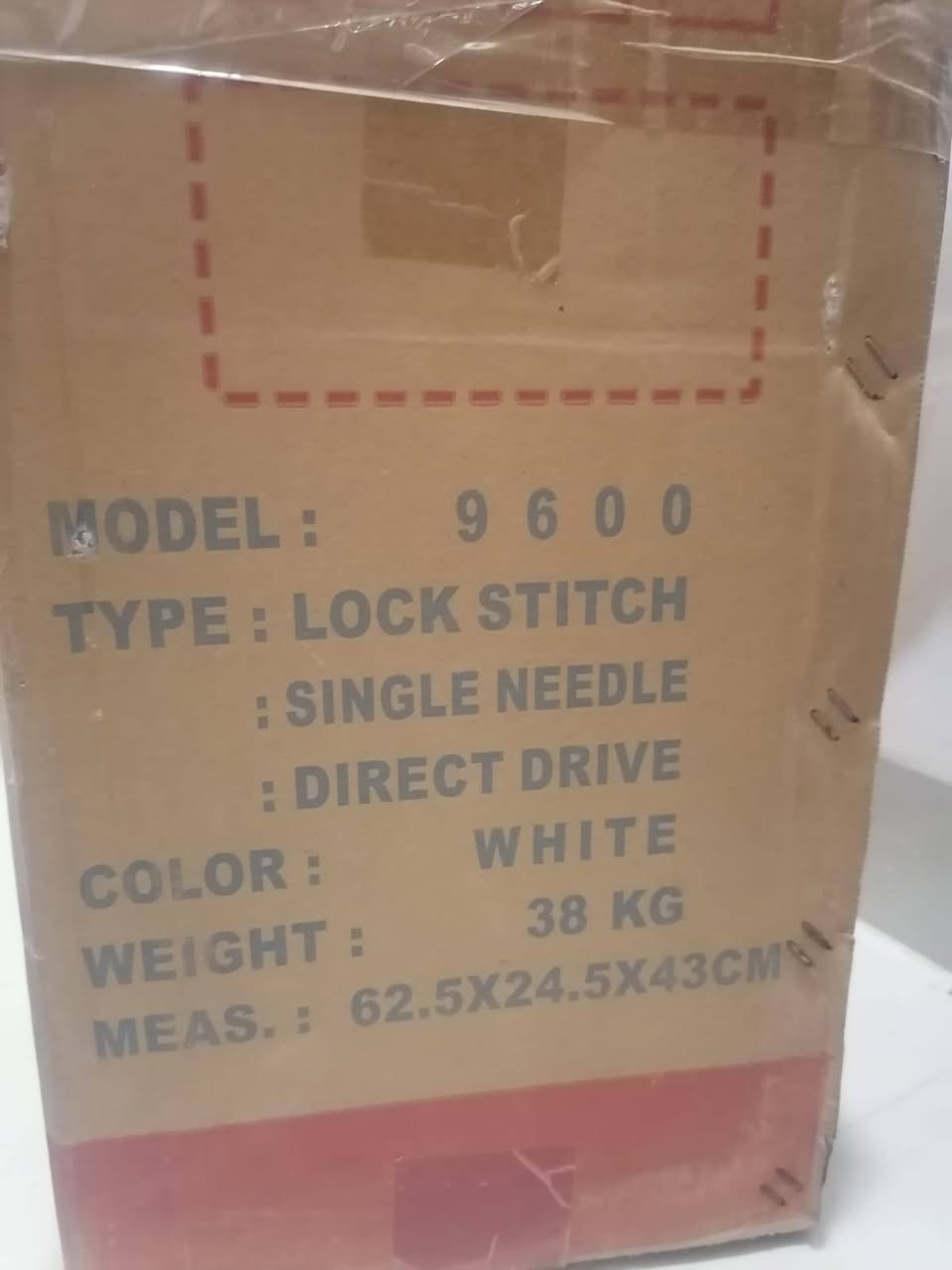 صباح الخير 

*للبيع - ماكنة خياطة صناعية Brother 9600 جديدة بالكارتون* 🧵

*المواصفات:*
- *الماركة*: Brother Pacesetter - ياباني اصلي
- *الموديل*: 9600 
- *النوع*: ماكنة صناعية ثقيلة Industrial
- *الموتور*: Direct Drive دايركت درايف - قوي وهادئ وموفر للكهرباء
- *الغرزة*: Lock Stitch غرزة مقفلة | *الابرة*: Single Needle ابرة وحدة
- *اللون*: ابيض | *الوزن*: 38 KG
- *الحالة*: جديدة 100% بالكارتون لم تستخدم نهائياً
- *الملحقات*: كاملة مع الطاولة والستاند وجميع الاكسسوارات

*مناسبة لـ:* 
المشاغل، مصانع الملابس، الخياطين، والمشاريع التجارية. تتحمل ساعات عمل طويلة.

*المكان*: بغداد 
*السعر*: *مليون و 90 الف دينار عراقي* قابل للتفاوض بالمعقول
*للتواصل*: دزلي رسالة على الخاص او واتساب [***********]

الجادين فقط. قطعة وحدة فقط.

---
