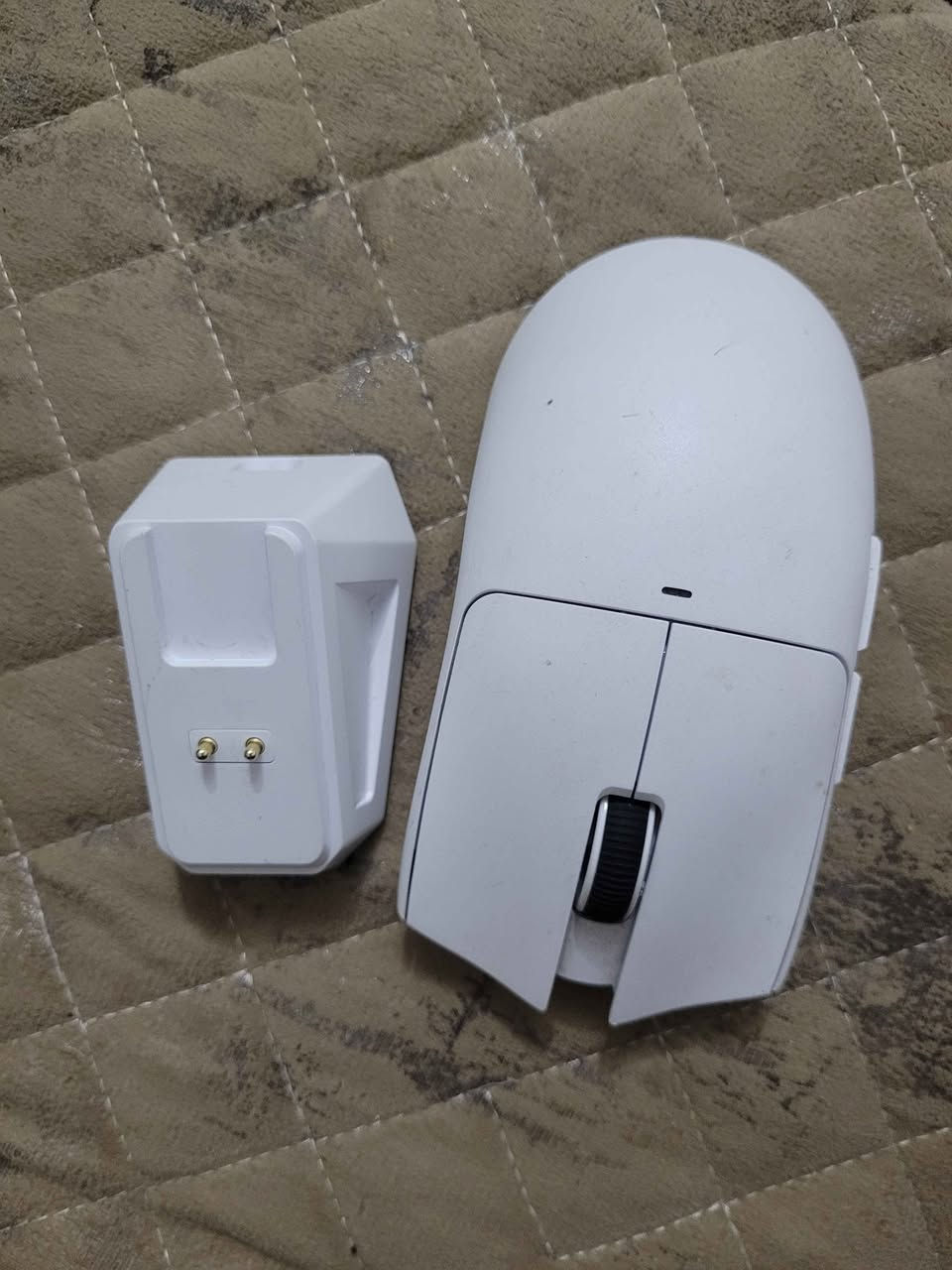 ماوس اتاك شارك X11

السعر 30 الف

***********
بغداد الحميدية بغداد, العراق

نص مكتوب في الصور:
- LIGHTER FASTER MORE PRECISE ATTACK SHARK USED PC PARTS ATTACK SHARK X11 WIRELESS GAMING MOUSE SMOOTH CONTROL EVERY MOVE 2.4GHz / BT / WIRED TRI-MODE CONNECTION ULTRA LIGHTWEIGHT ≈ 62g PAW3311 PIXART SENSOR (UP TO 24000 DPI) LONG BATTERY LIFE UP TO 70 HOURS HUANO SWITCHES (80 MILLION CLICKS) WIRELESS FREEDOM BUILT FOR GAMERS ELY PC USED • TESTED • TRUSTED AVAILABLE COLORS