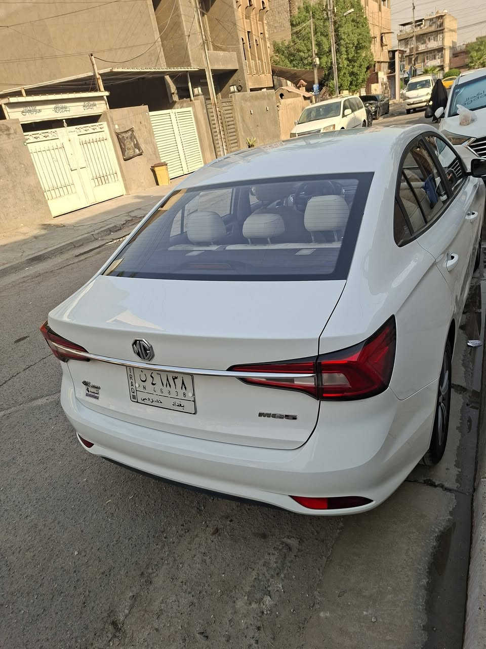 السلام عليكم 
MG 5 للبيع
موديل 24
محرك 1500 تنفس طبيعي 
ماشيه 48 الف كيلو 
مواصفات عادية شاشة عطلات و شاشة اندرويد و مثبت سرعة 
المحرك و الكير و الكهربائيات مكفولة 
الكشر بي بارد بالبنيد حك شبر 
السيارة داخلة ضمن ضمان الشركة
 جميع الصيانات الدورية مسويها بالشركة
 السيارة استخدام شخصي ومحافظ عليها
السعر 90 $ 
***********
