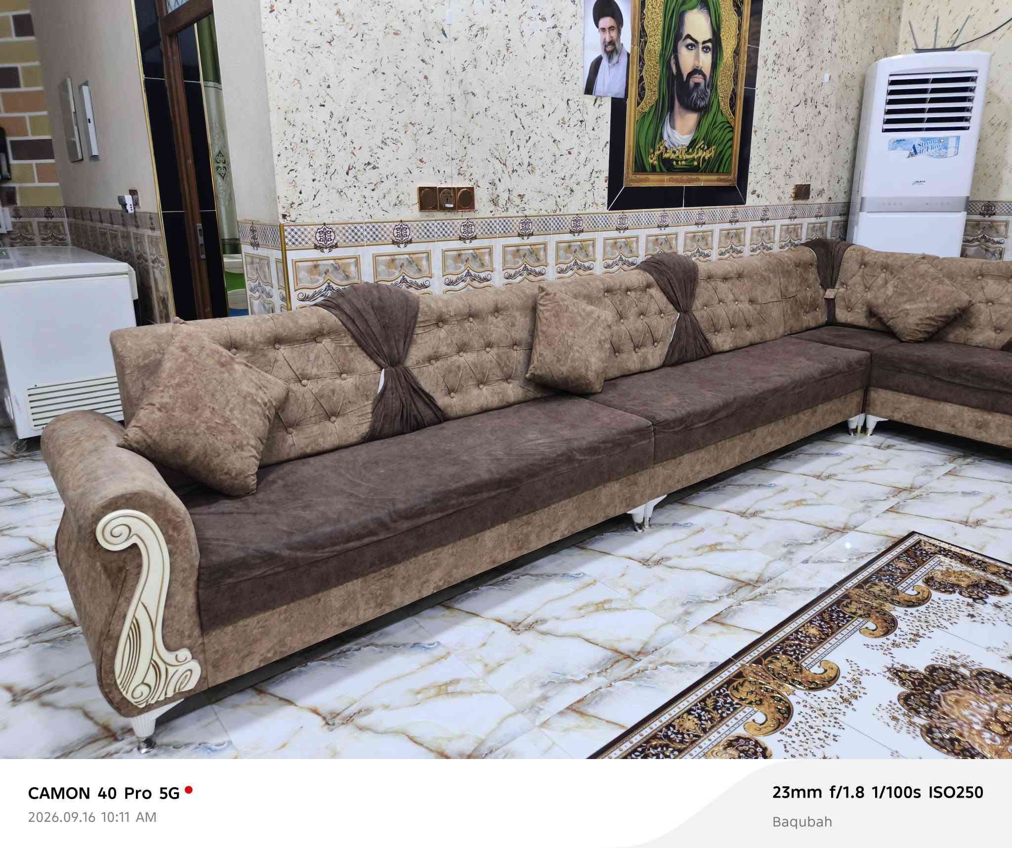 سلام عليكم تخم طول,14 متر للبيع السعر 700 وبي مجال مكان تقاطع عبد الله بن علي الاستفسار***********

نص مكتوب في الصور:
- CAMON 40 Pro 5G
- 2026.09.16 10:12 AM
- 23mm f/1.8 1/100s ISO250
- Baqubah
- CAMON 40 Pro 5G 2026.09.16 10:12 AM 23mm f/1.8 1/100s ISO250 Baqubah
- 2026.09.16 10:11 AM
- CAMON 40 Pro 5G 2026.09.16 10:11 AM 23mm f/1.8 1/100s ISO250 Baqubah