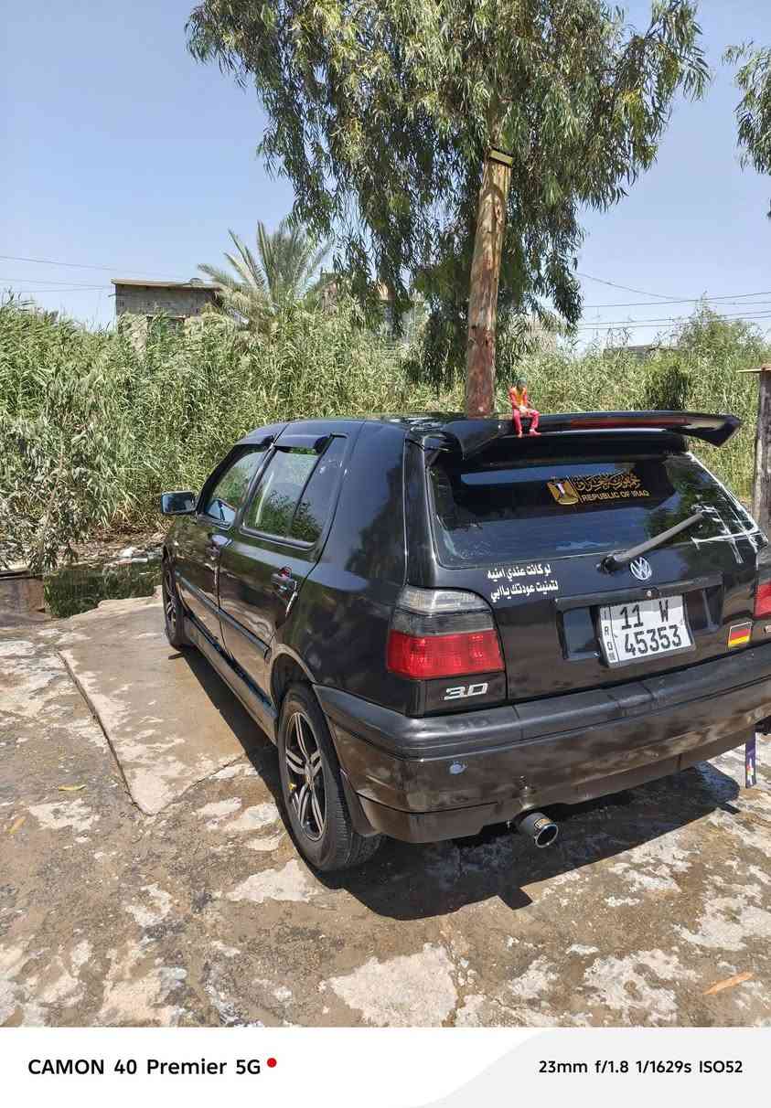 كولف موديل 92
سيارة جاهزة مابيهة أي نقص
مكينه
كير
تبريد
تخم تاير 
السيارة بسمي رقم إنكليزي بغداد تحويل مباشر 
عنوان بغداد جزيرة بغداد السياحية
السعر 48 وبي مجال 
***********x*********** اتصال واتساب
