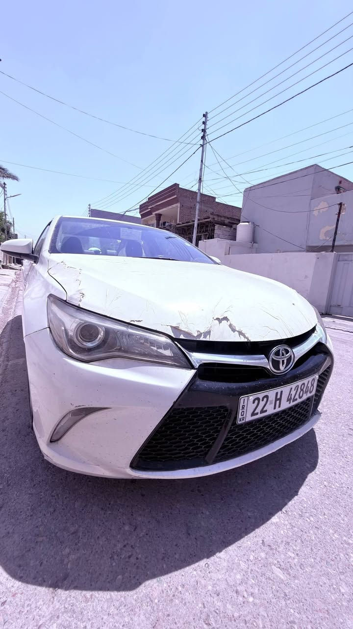 سلام عليكم كامري موديل2017 امريكي مكينة 2500حادثها بنيد بدون دواخل
وبيها كلير لمعه اثر شخوط شرط بدون دواخل وين ميعجبك تفحص افحص بدون اي ضررر  صور الحادث مرفقه مع الصور وسونار
فئة se فول مواصفات عدا البصمه رقم اربيل الجديد تريد وكالة تريد تحويل سيارة جاهز صدر مكينة كير تبريد ثلج بشرط بدون اي نواقص
سعر سيارة 129ورقه وبيها مجال بسيط حك الجيه مكان سيارة ديالى
 بعقوبة المركز او بغداد الاعظمية للأستفسار ***********
