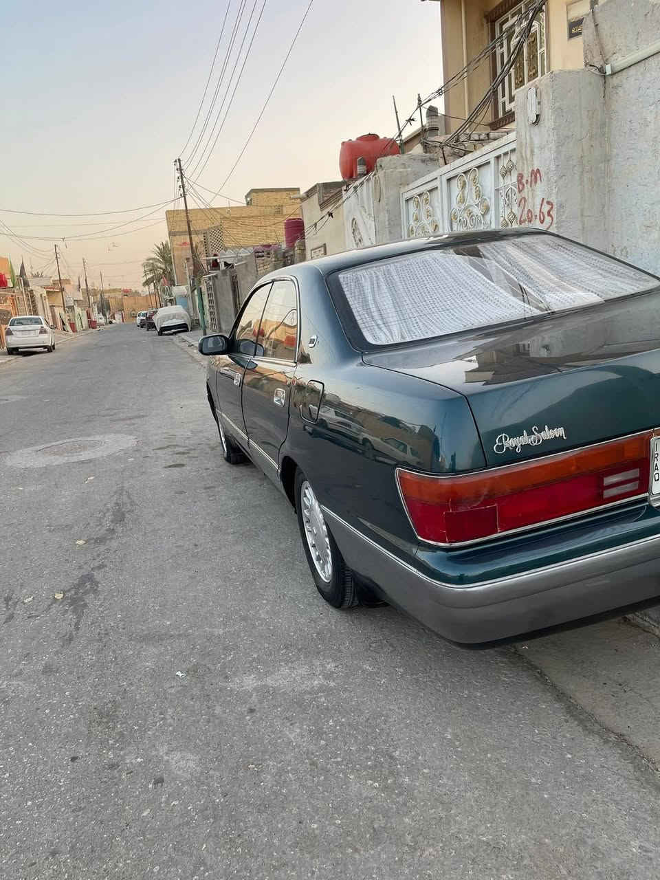 السلام عليكم احبتي الكرام 
معروض للبيع تويوتا كراون بطه منفصل لون اخضر غير محدد موديل 1993 رقم كربلاء دولي مشروع وطني تحويل مباشر وين ميعجبك تريد وكاله عامه تريد تحويل گير ومكينه 2500 ديلكو المكينه والگير شرط حاويه 
السياره كفاله عامه من كلشي كص ونقل وعيب وضربه واصوليات وخياس شرط النظافه السياره واحلا من الصور وجاهزه من دواخل بالكامل حاويه مسجل تنته جديده وارضيه جلد كهربائيات حداديه اسفنج اكسن وگاردن جدد تبريد منضومه كامله ويل جديد ادامه جديده سنتر لوك جام كله شغال مابيها نقص ابد مال جناي وكفاله عامه ومداور ثاني يوم مكان السياره النجف  السعر ٦٢ وبيها مجال بسيط للشراي
للاتصال...***********
