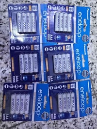 بطاريات باناسونيك إنيلوب (Panasonic Eneloop) قابلة لإعادة الشحن من الح...