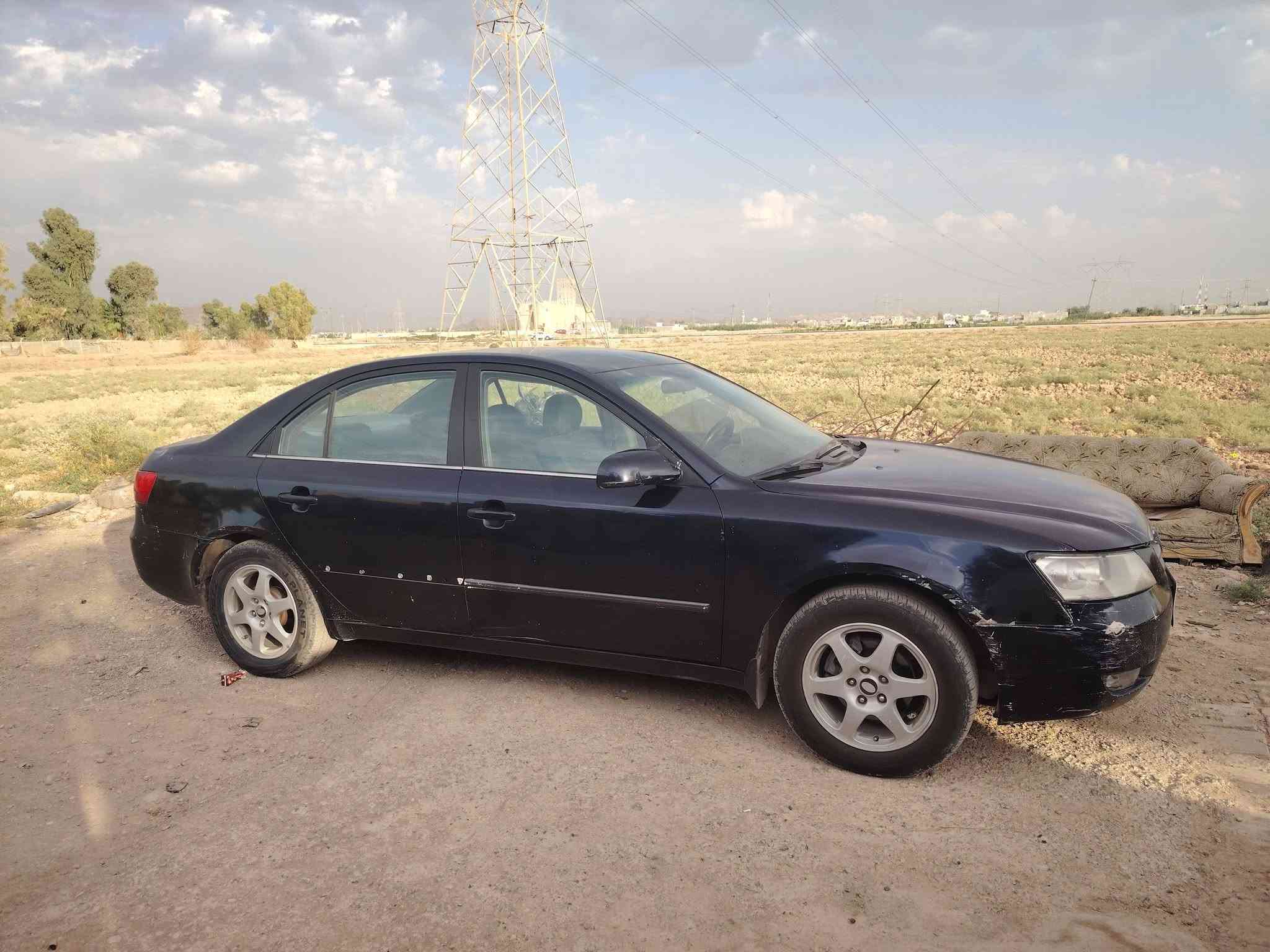 للبيع سياره سوناته موديل 206 محرك بي صوط تبريد شغال ويه السويج رقم كركوك بسمي دفتر بانزين سعر 75 اوبي مجال رقم ***********
