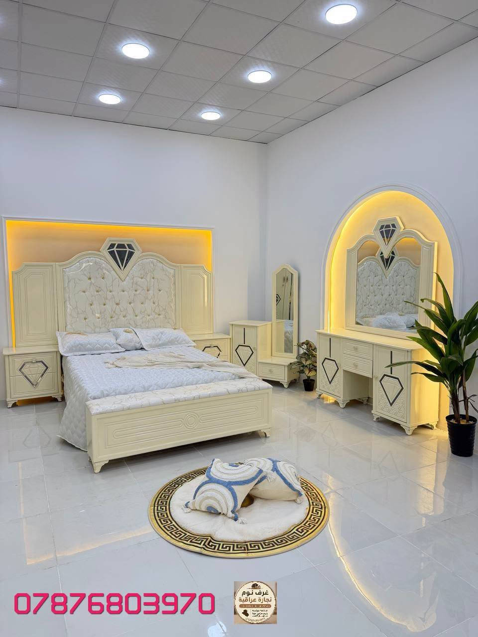 غرف نوم • نجارة عراقية • جودة عالية