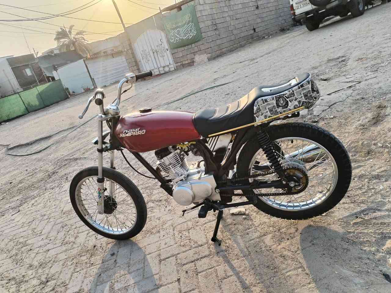 السلام عليكم راجس يجي نامه ا الحربه اي شيء ما ناقصها ما مفتوحه دراجه جاهزه من كل شيء سعر 550 وبيها مجال  مكاني بصره جمعيات شراي هذا رقمي ***********
