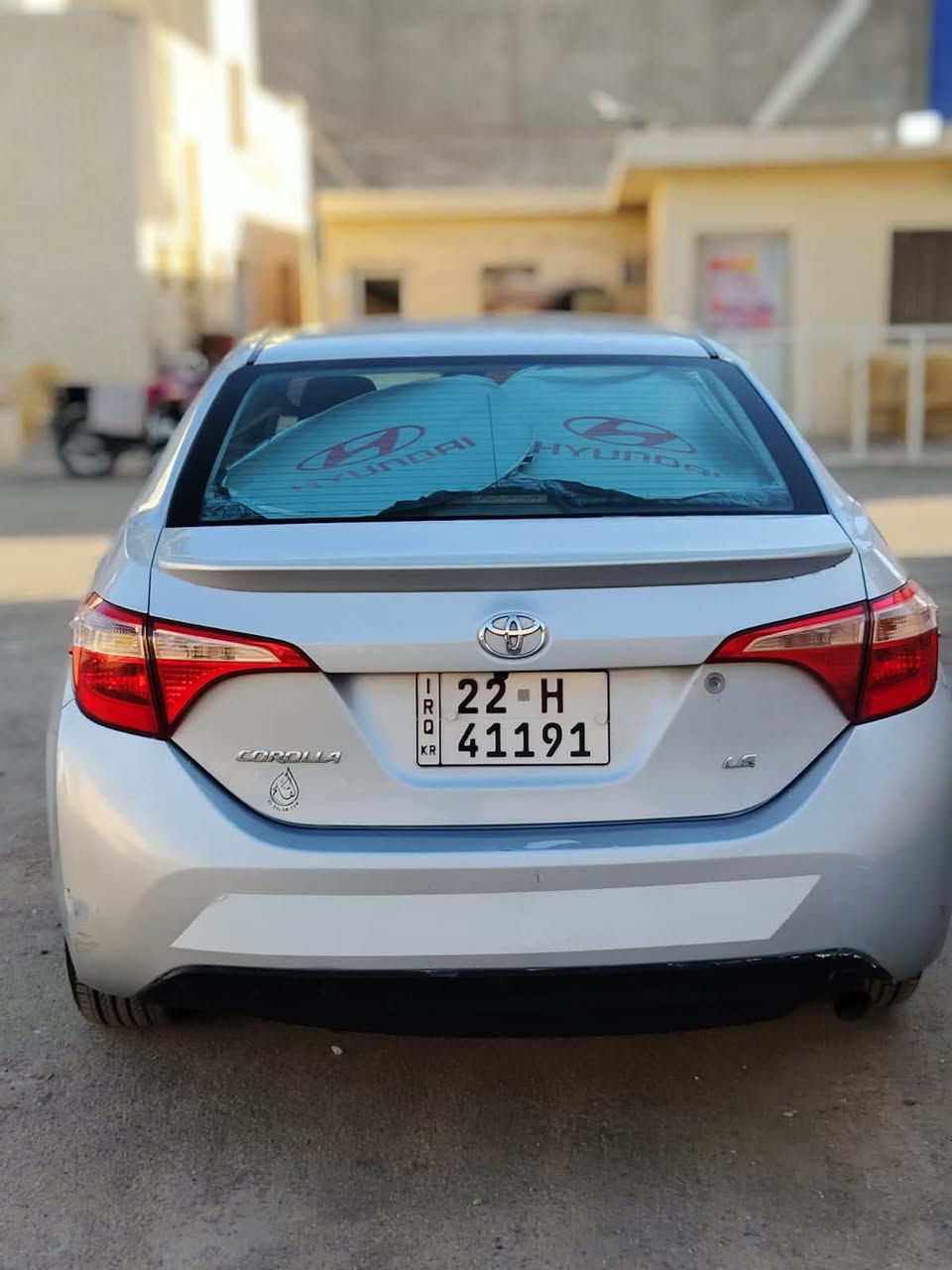 كورلا موديل 2017
بدون إيرباك
 قطعتين صبغ بسبب الكلير
 بنيد تبديل
 الحادث بسيط صوره بالتعليقات
رقم أربيل
 شرط التحويل ثاني يوم، السيارة باسمي.
السعر ١٢٥ بي مجال 
للتواصل: ***********
