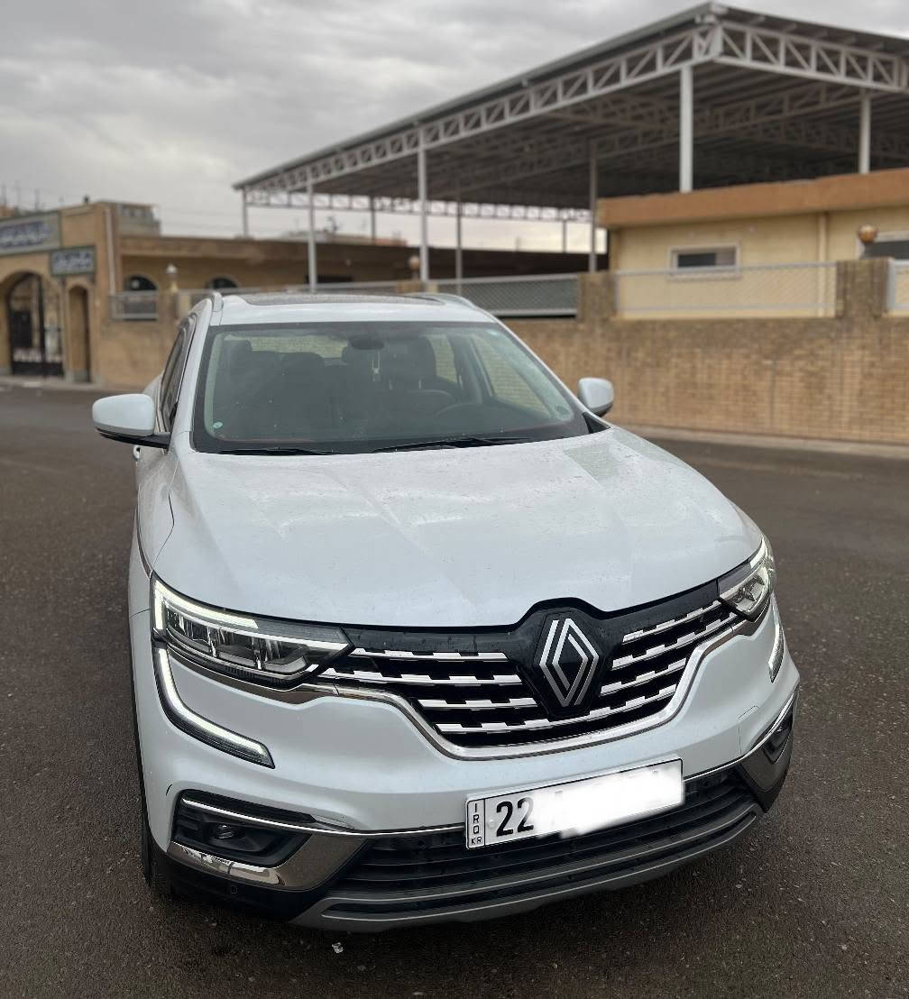 رينو كوليوس خليجي موديل 2023 فول مواصفات صفر شركة اربيل كلين تايتل بدون صبغ بدون بارد محرك 4 سلندر حجم 2.5 مواصفات بصمة بانوراما دبل اكسل شاشة ايباد كاميرة خلفية دوارة تحكمات ستيرن لايت ليد زينون كيج الكتروني شاشة كاربلي كشن جلد قرميدي كشن امامي تدفئة و تبريد دوسة بلادي صندوق شفط ينفتح بالقدم حساس 360 درجة مري شفط أوتوماتيكي داخلي ليد يتغير إلى خمس الوان ويل كروم 19 ماشية 58 ألف كيلومتر سعرها 205 ورقة دولار وبها مجال للشراي رقم الهاتف كورك واتساب ***********  رقم اربيل موجودة في اربيل أربيل, العراق
