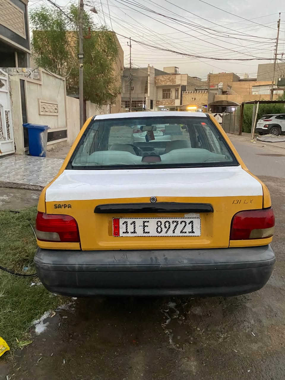 السلام عليكم سايبه موديل 13
سياره مكينه وكير خبر من الله تخم تاير جديد باتري جديد بسمي السياره رقم انكليزي مصفره هيئه وغرامه بيها فقط شاصي واحد معمر تعمير حلو يم حكيم شواصي  بيها صبغ بلجاملغ الخلفي اثر شخوش ورصعات عدلته وصبغته السياره حلوه مال واحد يريد يعيش السعر 21$ قفل مكاني بغداد البياع ***********
