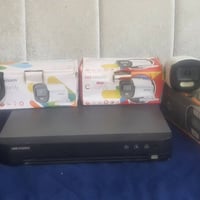 منظومه كاميرات هكفجن ٨جنل ٨ميكا مع هارد نص تيرا وكاميرات السعر ٢٥٠الف ...
