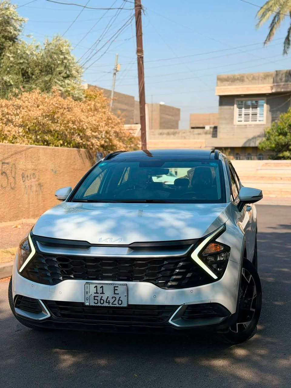 سبورتج 24 كفاله عامه بيها فقط شغلتين من جانت زيرو بدلتلها راجز وبيها شخط صغير حته ممكحل ماشيه ٥٠ الف كيلو السياره بحاله الوكاله بسمي تحويل ثاني يوم فول الفول بغداد حي الجامعه ***********
