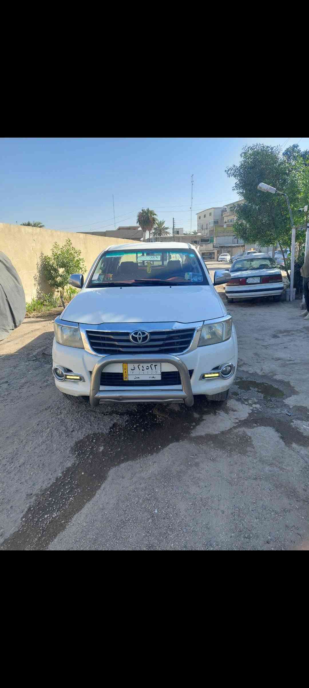 سلام عليكم بيكم هيلوكس فول اوتوماتيك رقم بغداد بسمي مكفوله من الصبغ سياره مال بيت مكاني بغداد السعر 230 وبيهة مجال موديل 2014 ***********
