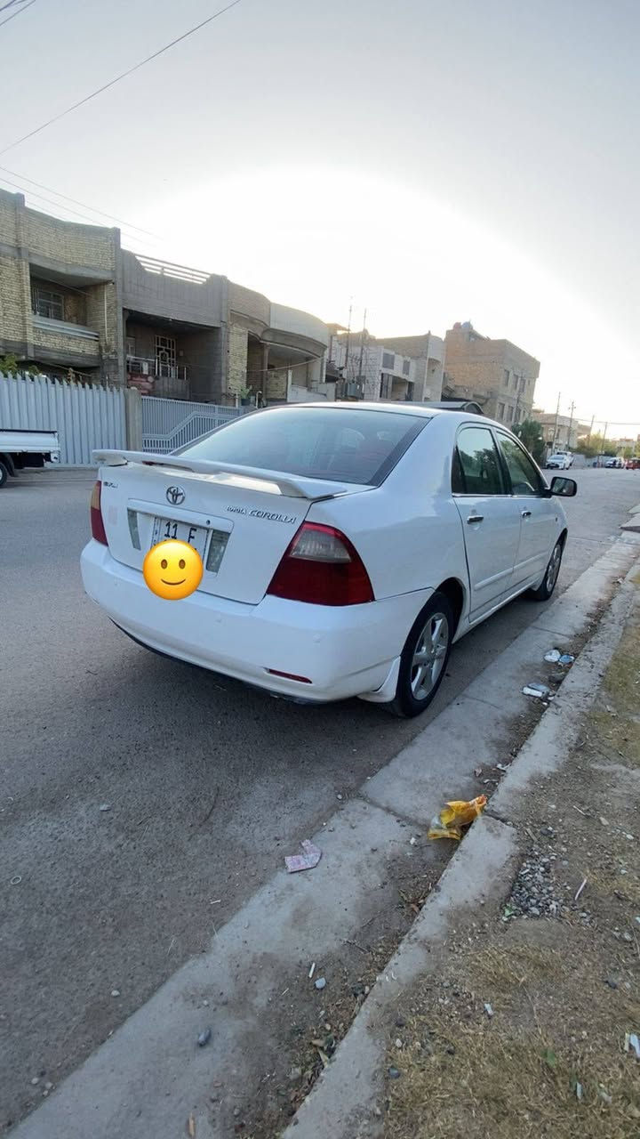 السلام عليكم 
سيارة كورلأ للبيع
موديل2007خليجي
بيها صبغ جاملغ خلفي وايمن بدون دواخل
محرك جديد 1800
رقم بغداد بأسمي
صدر جديد تخم تاير جديد
سيارة جاهزة ومرتبة بالعافية ع ياخذها
السعر 75$بيها مجال
العنوان بغداد البلديات
رقم الهاتف***********
غير متواجد ع الفيس
